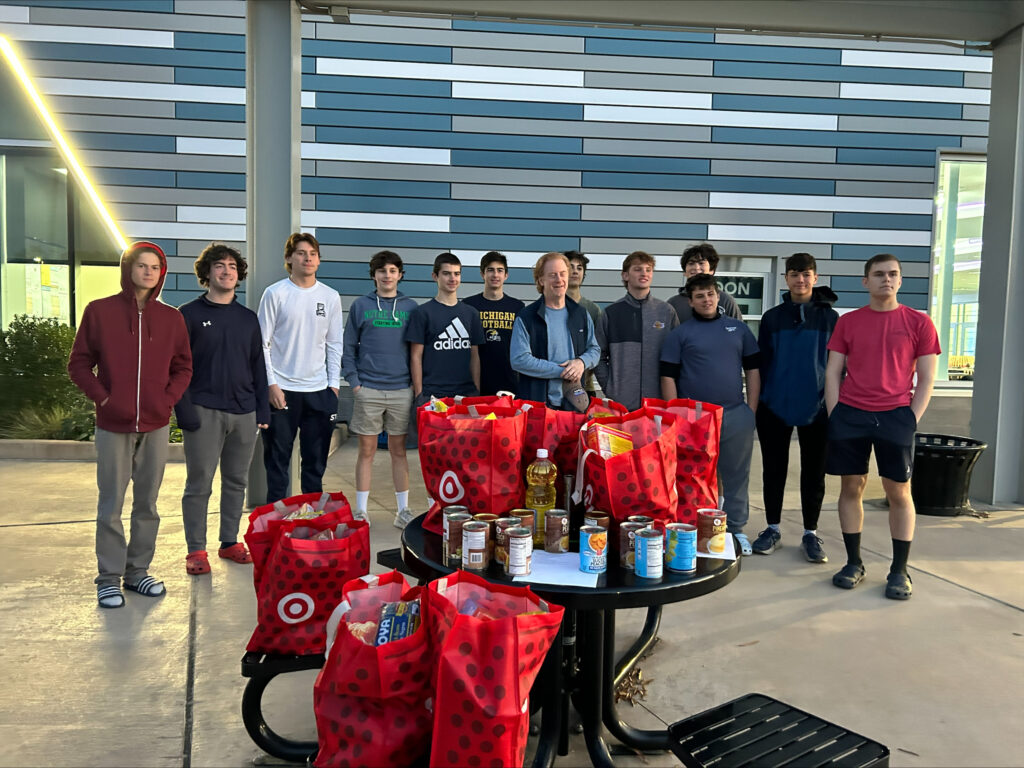 18U team packs bags for Be the Good