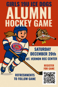 Girls 19U alumni hockey game details
