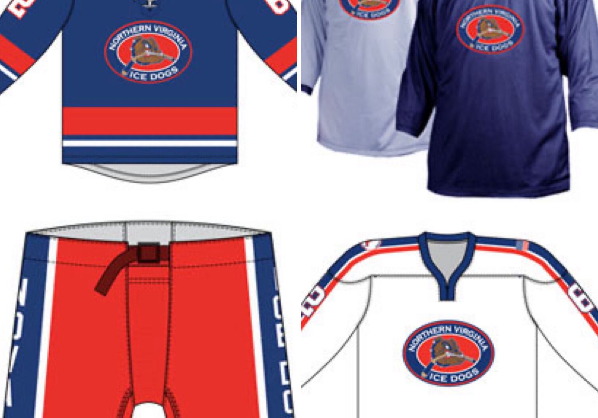 Pictures of Nova Ice Dog uniforms